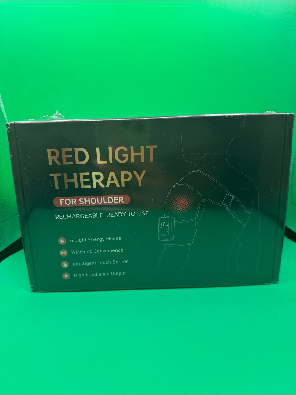 Red Light Therapy for Shoulder-black